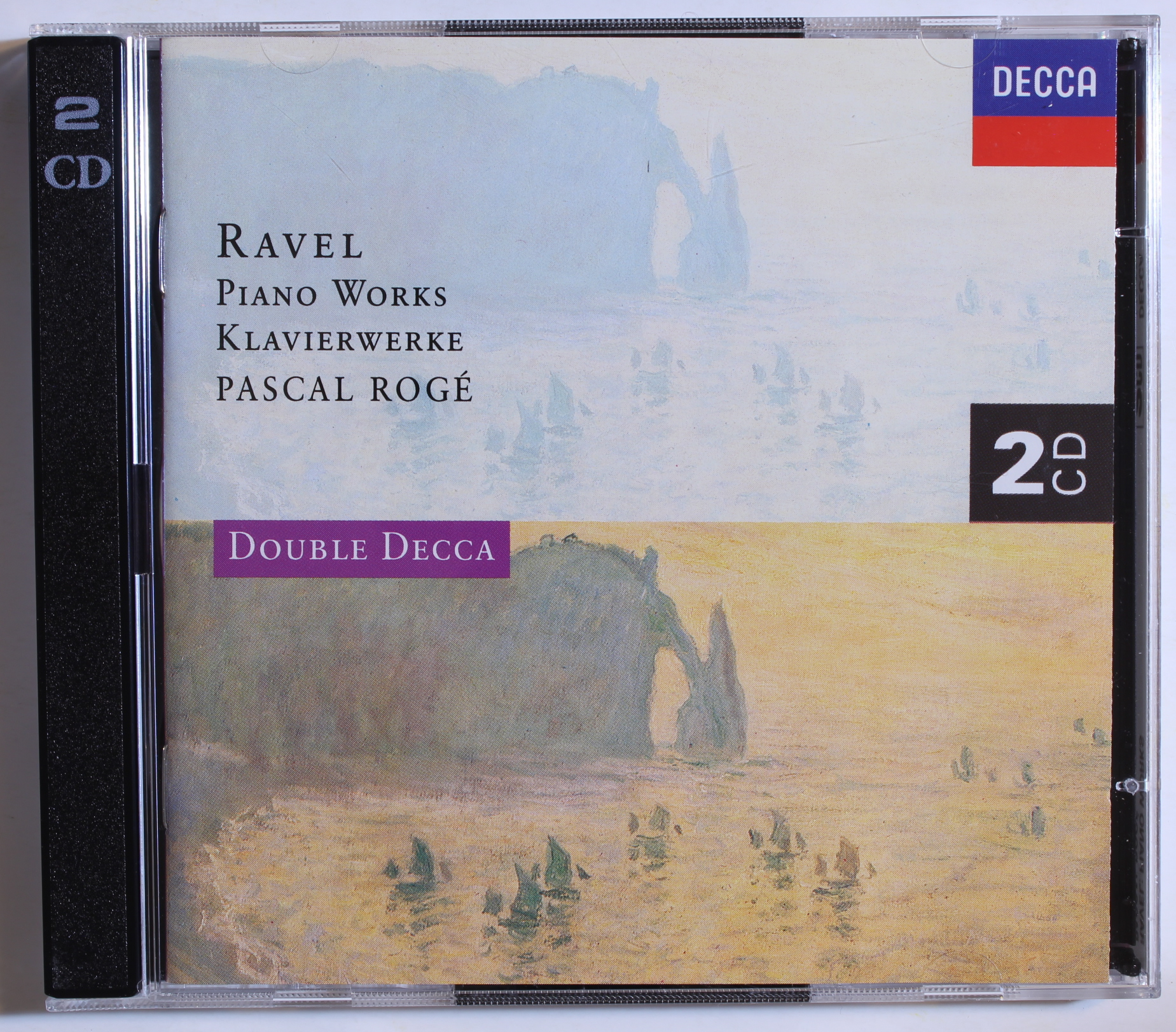 PASCAL ROGE Maurice Ravel Complete Piano Works Miroirs Gaspard Decca CD